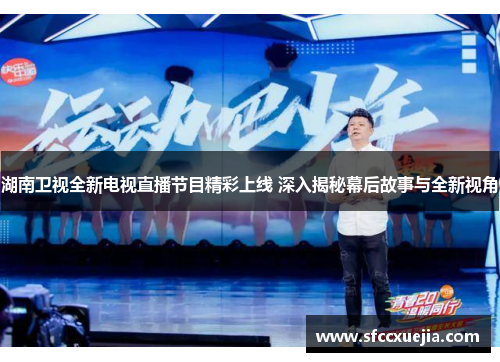 湖南卫视全新电视直播节目精彩上线 深入揭秘幕后故事与全新视角